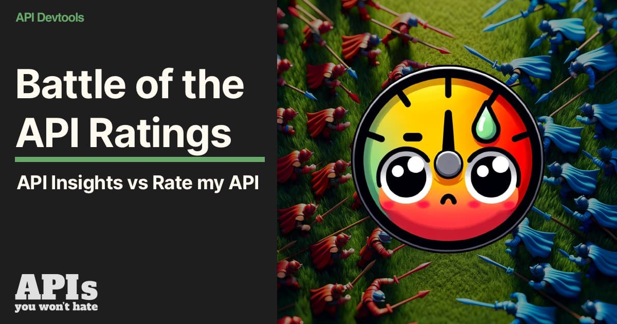 Battle of the API Ratings: API Insights vs Rate my API