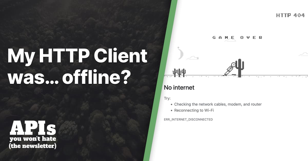 Postman was Offline?