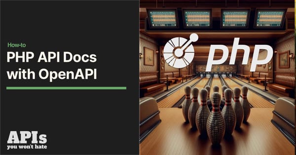 Documenting PHP APIs with OpenAPI