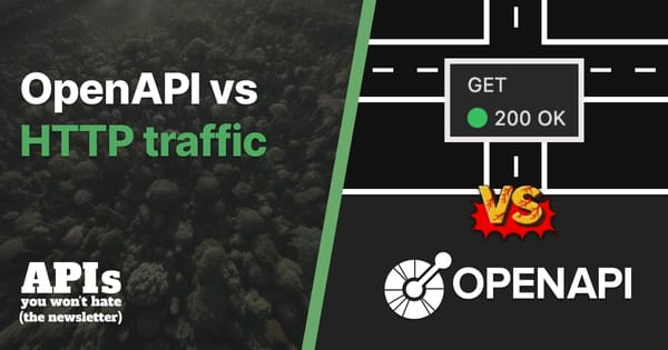 HTTP Traffic vs OpenAPI